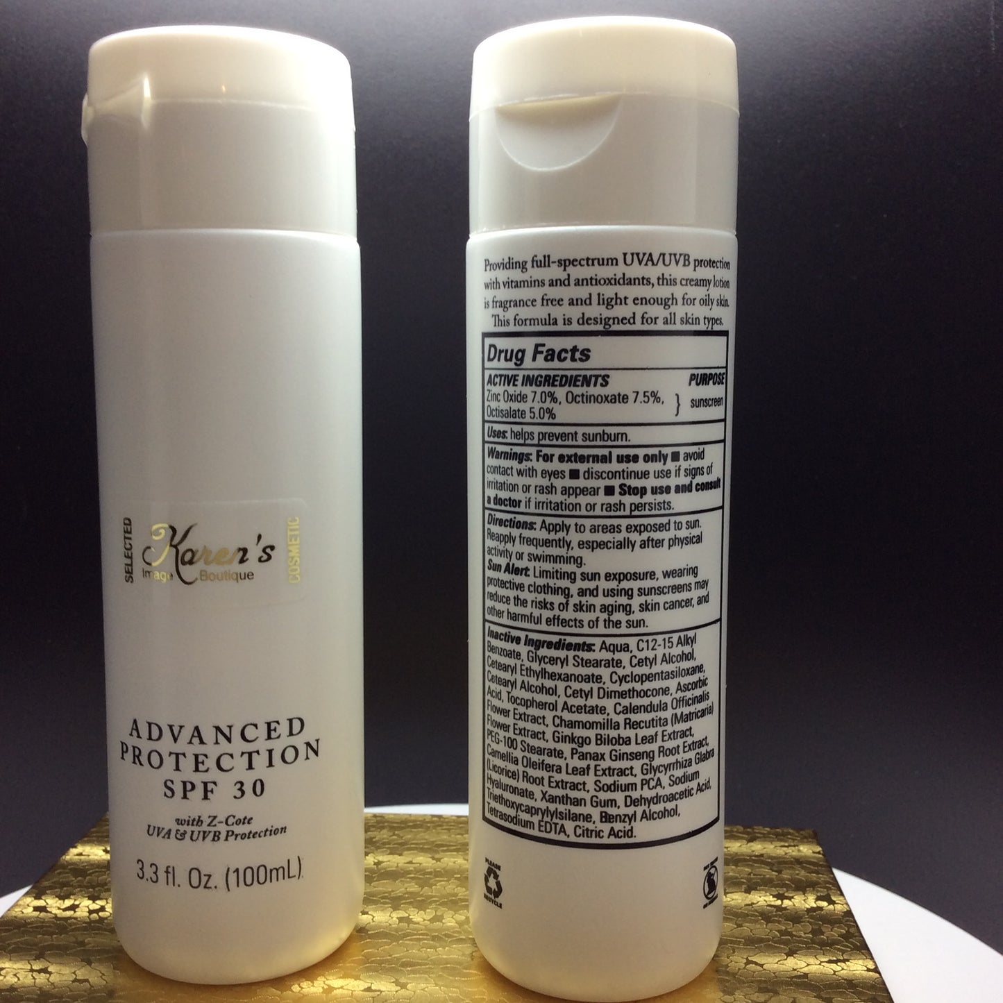 Advanced Protection SPF 30  with Z-cote UVA &UVB Protection (Back In Stock)!